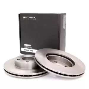 Image of RIDEX Brake disc 82B0114 Brake rotor,Brake discs VW,Transporter IV Bus (70B, 70C, 7DB, 7DK, 70J, 70K, 7DC, 7DJ)