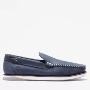 Image of Timberland Atlantis Break Venetian Shoe For Men In Navy, Size 10