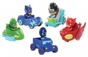 PJ Masks 3 Wheelie Vehicle and Figure Assortment