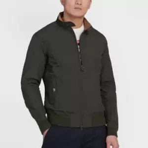 Image of Barbour International x Steve McQueen Rectifier Harrington Casual Cotton-Blend Jacket - M