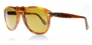 image of Persol PO0649 Sunglasses Tortoise / Orange 96/33 52mm