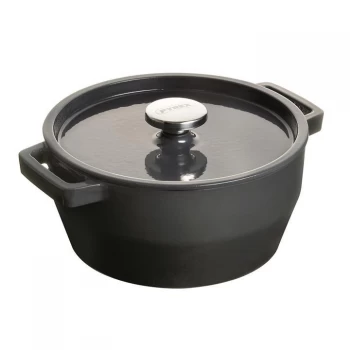 Image of Pyrex Round Casserole Dish - Grey