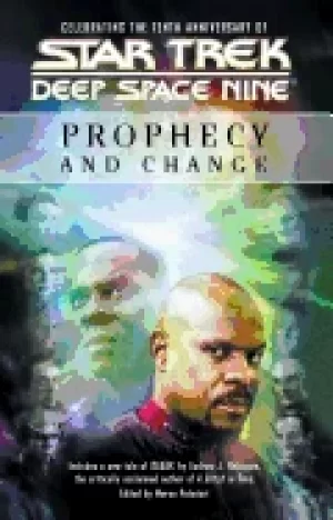Image of star trek deep space nine prophecy and change anthology signed