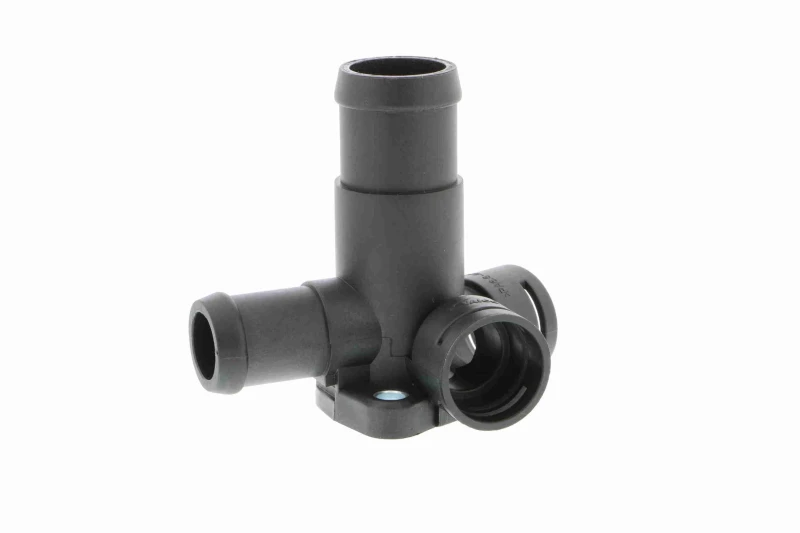 Image of VAICO V10-0296 Coolant Flange with gasket/seal, Original VAICO Quality Coolant Flange (3219)