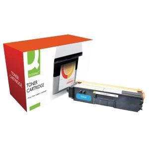 Image of Q-Connect Brother Remanufactured Cyan Laser Toner Ink Cartridge High Capacity