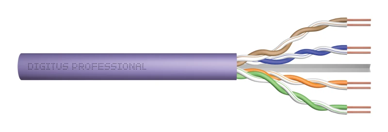 Image of Digitus CAT 6 U/UTP installation cable. 305 m. simplex. Cca-s1a.d0.a1
