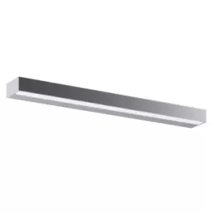 image of Orion Mirror Integrated LED Wall Lamp Silver, 4000K