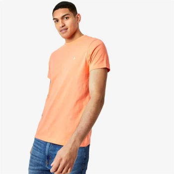 Jack Wills Sandleford Classic T-Shirt - Pale Coral