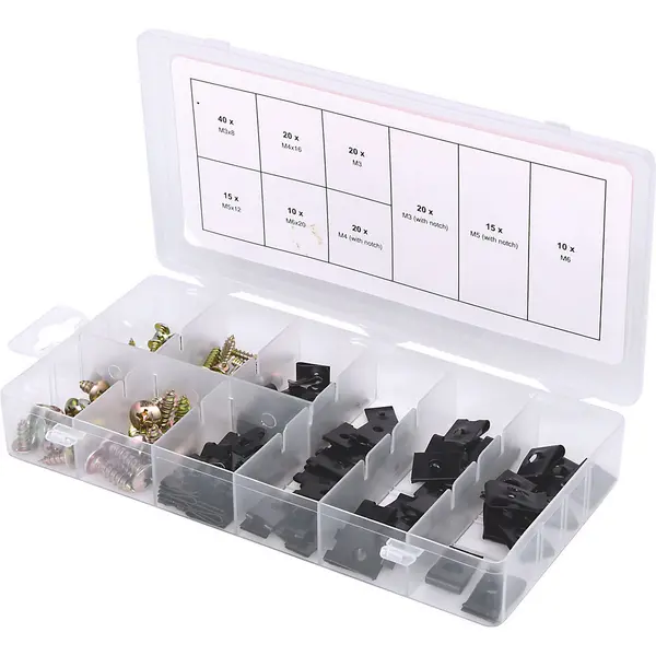 Image of KS Tools 170 parts, 170 parts, in a plastic case