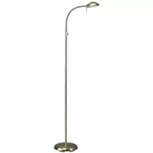 Image of Reading lamp Bamberg Antique brass 1 bulb 140cm