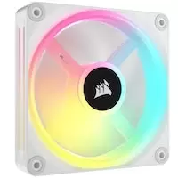 image of Corsair iCUE LINK QX120 RGB 120mm White Fan Expansion Kit - 120mm (CO-9051005-WW)