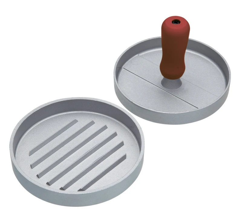 Image of Kitchencraft Quarter Pounder Burger Press Grey