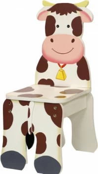 Image of Fantasy Fields Happy Farm Chair Cow.