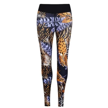 image of Biba Biba Active All Over Print Legging - Feather Print