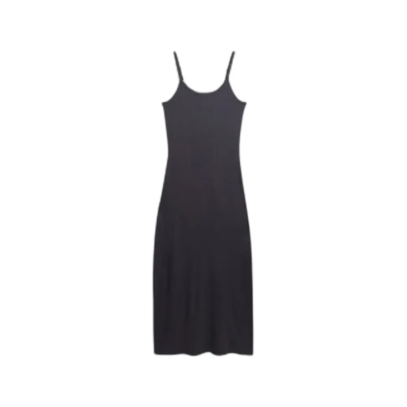 Image of Superdry Womens long camisole dress Superdry Cami Gris Female M