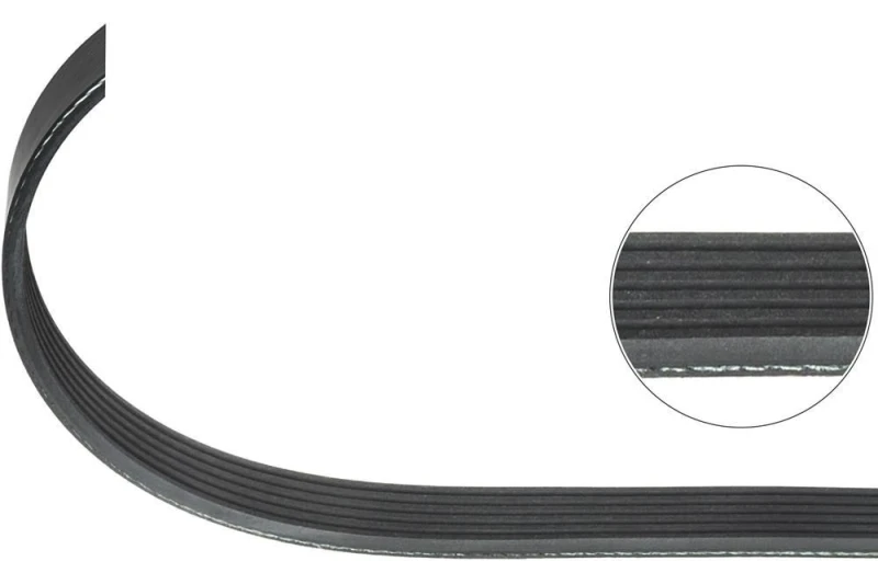 Image of TOPRAN 109 658 V-ribbed belt Water Pump EPDM (ethylene propylene diene Monomer (M-class) rubber) V-Ribbed Belts (305)