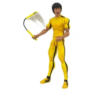Image of Bruce Lee Yellow Jumpsuit Action Figure