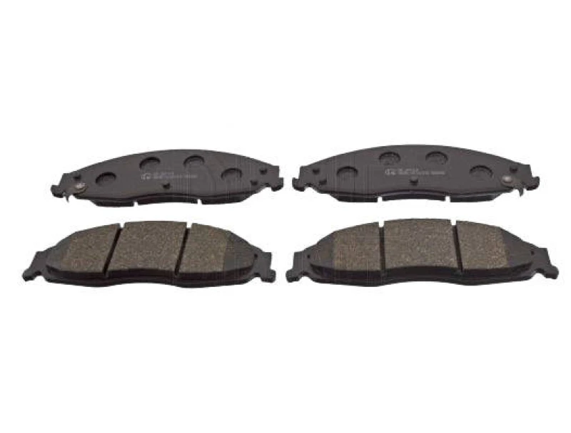 Image of Blue PRINT ADA104241 Brake pad set Front Axle, with acoustic wear warning Brake Pad Set,disc brake (402)