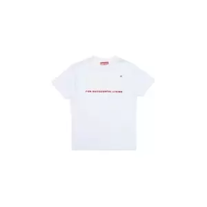 image of Diesel Kalo T Shirt - White