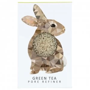 Image of The Konjac Sponge Konjac Rabbit Mini Sponge Green Tea - Green Tea