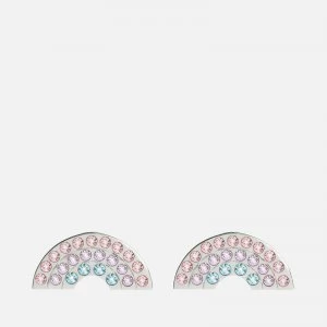 Image of Olivia Burton Womens Rainbow Studs - Silver