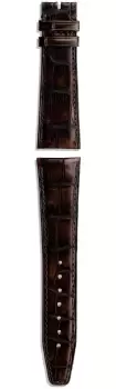 Image of IWC Strap Alligator Dark Brown For Pin Buckle XL