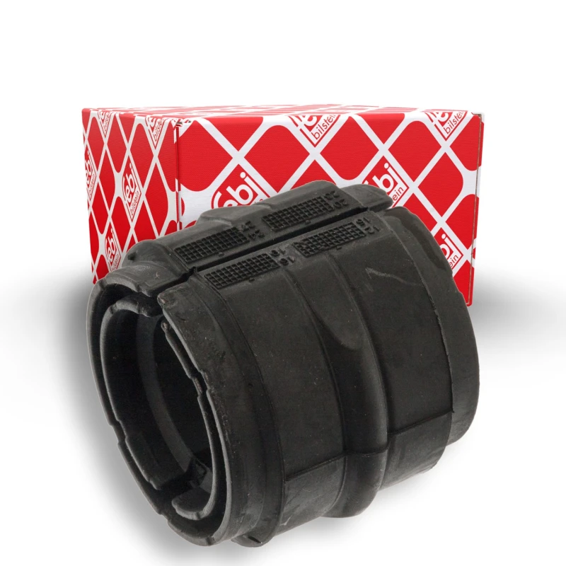 Image of FEBI BILSTEIN 102522 Stabilizer Bushes Front Axle, Elastomer Elastomer Anti-roll Bar Bush Kit (1334)