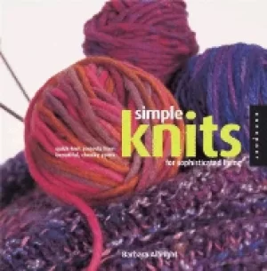 Image of simple knits for sophisticated living quick knit projects from beautiful ch