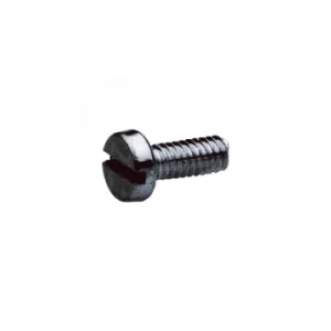 Image of Toolcraft Slotted Cylinder Head Screws DIN 84 Grade 4.8 M3 x 6mm P...