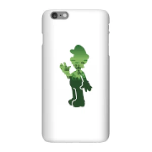 image of Nintendo Super Mario Luigi Silhouette Phone Case - iPhone 6 Plus - Snap Case - Gloss