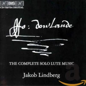 image of Jakob Lindberg - Complete Lute Works (Lindberg) CD