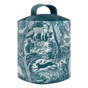 Image of Winter Woods Animal Velvet Door Stop