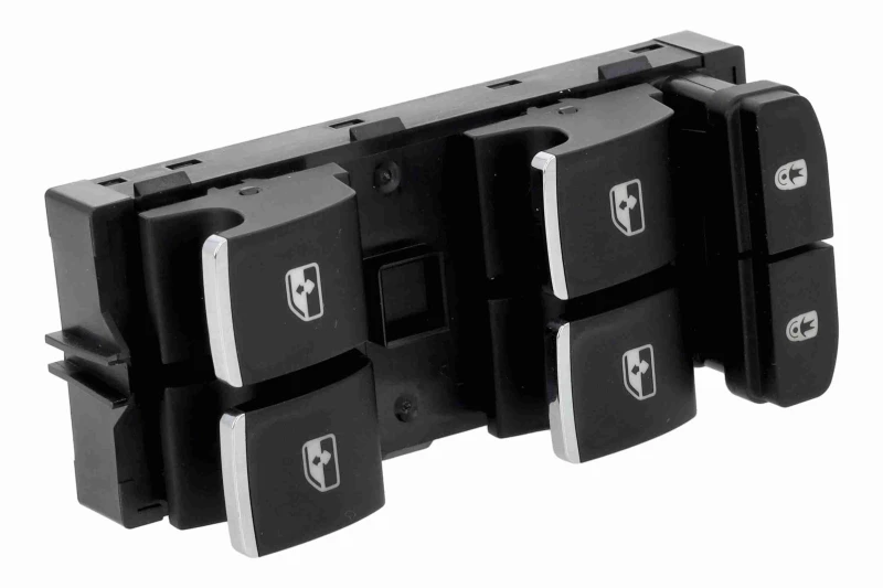 Image of VEMO V10-73-0679 Switch, window winder Green Mobility Parts Left Front Switch,window winder (1761)