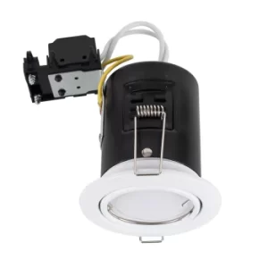 Image of 6 x MiniSun Tiltable Fire Rated Downlights in White