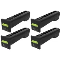 image of Lexmark 24B65 Original (BK/C/M/Y) Toner Cartridge Multipack