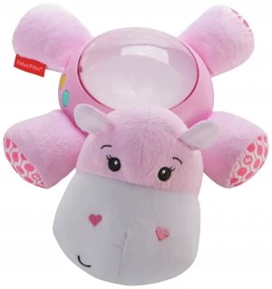 image of Fisher Price Hippo Soother Pink