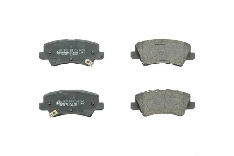 Image of AISIN Brake pad set AISIN BPKI-7002