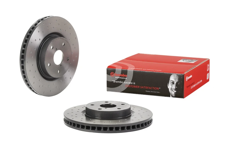 Image of BREMBO Brake disc BREMBO 09.D245.1X