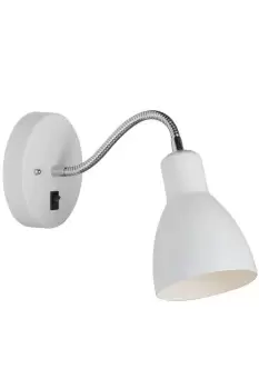 image of Cyclone Flex Reading Light White E14