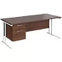 image of Dams International Desk MC18P2WHW 1,800 x 800 x 725 mm