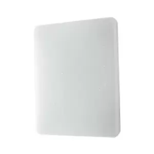 Image of Netlighting Moon Bathroom LED Flush Ceiling Light White Starry Sky Effect IP44,
