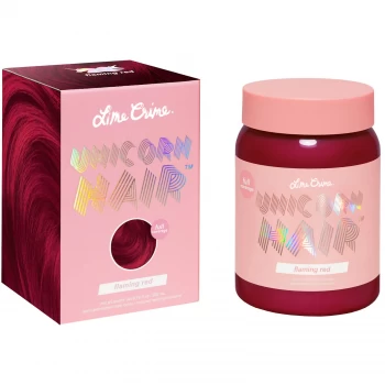 image of Lime Crime Unicorn Hair Full Coverage Tint 200ml (Various Shades) - Flaming Red