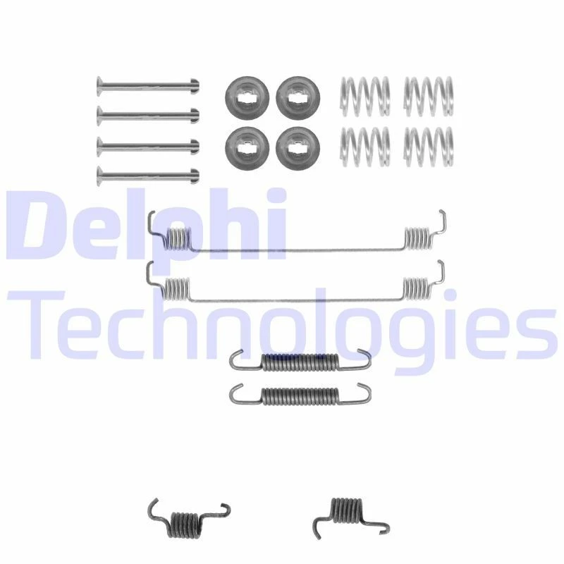 Image of DELPHI Brake shoe fitting kit DELPHI LY1261