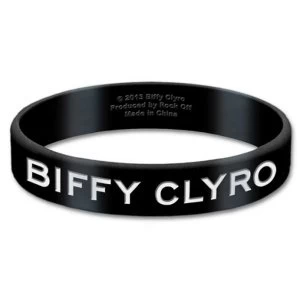 image of Biffy Clyro - Logo Gummy Wristband