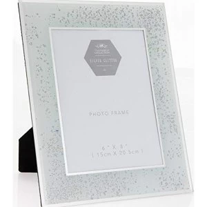Image of Silver Glitter Frame 6X8 By Lesser & Pavey