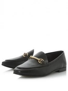 Image of Dune London Guiltt Brogue - Black Leather, Size 7, Women