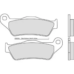 Image of FERODO Brake pad FDB 2039 Platinum