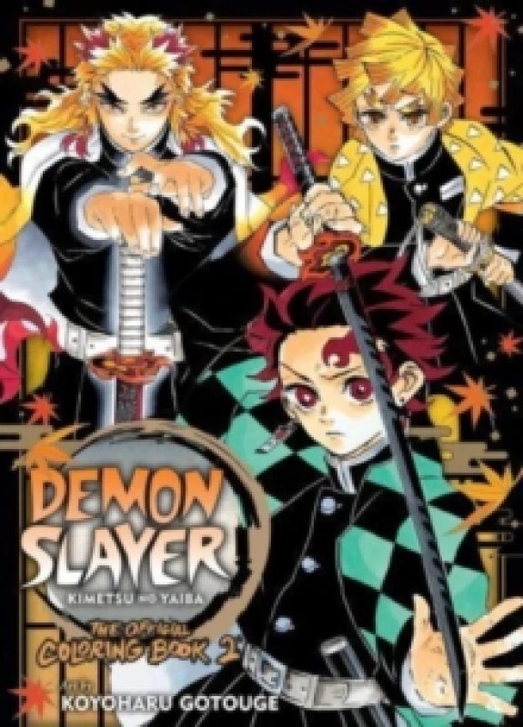 Image of Demon Slayer: Kimetsu no Yaiba: The Official Coloring Book 2 Paperback / softback