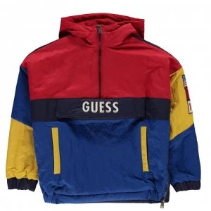 image of Guess Triple Colour Over The Head Jacket - Tri Colour LZ68