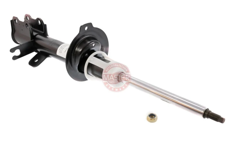Image of MASTER-SPORT 313468-PCS-MS Shock absorber Rear Axle Left, Gas Pressure, Twin-Tube, Suspension Strut, Top pin Shock Absorber (854)
